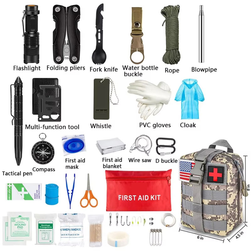 Survival First Aid Kit Surviva - Outdoor Adventure Kit 리뷰 및 가격