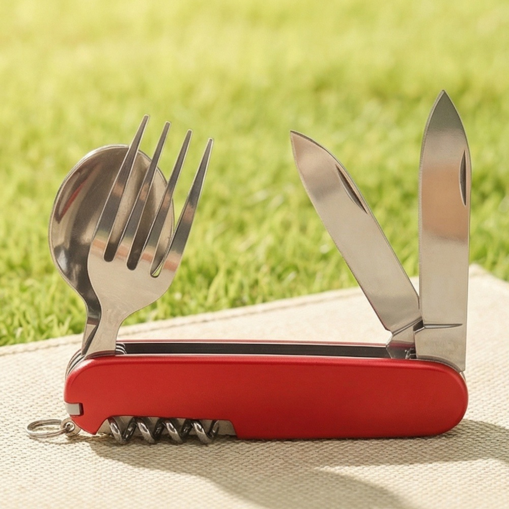 4-in-1 Portable Stainless Stee - Outdoor Adventure Kit 리뷰 및 가격