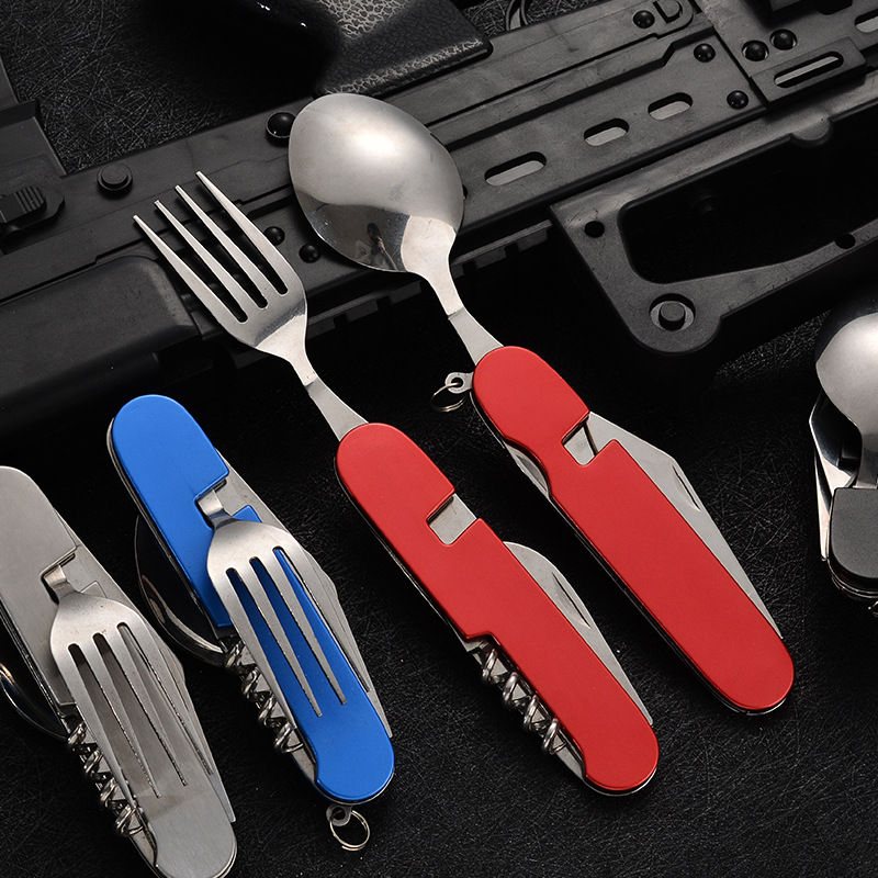 4-in-1 Portable Stainless Stee - Outdoor Adventure Kit 리뷰 및 가격