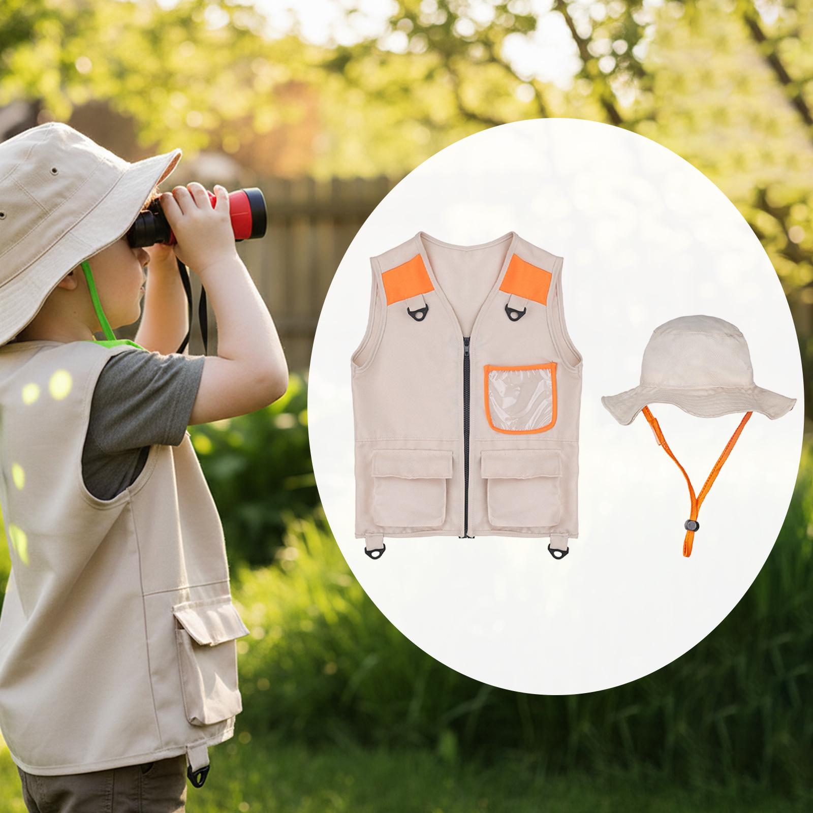 Kids Explorer Vest and Hat Cos - Outdoor Adventure Kit For Kids 리뷰 및 가격