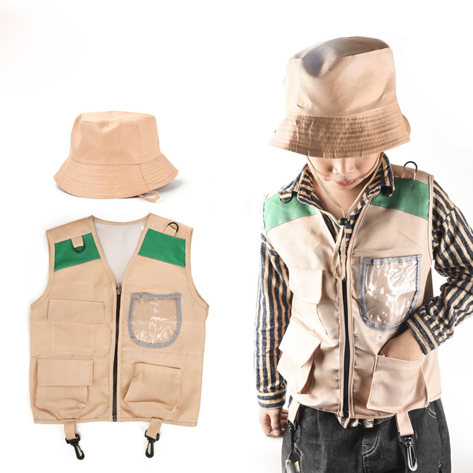 Kids Explorer hat and vest Cos - Outdoor Adventure Kit For Kids 리뷰 및 가격