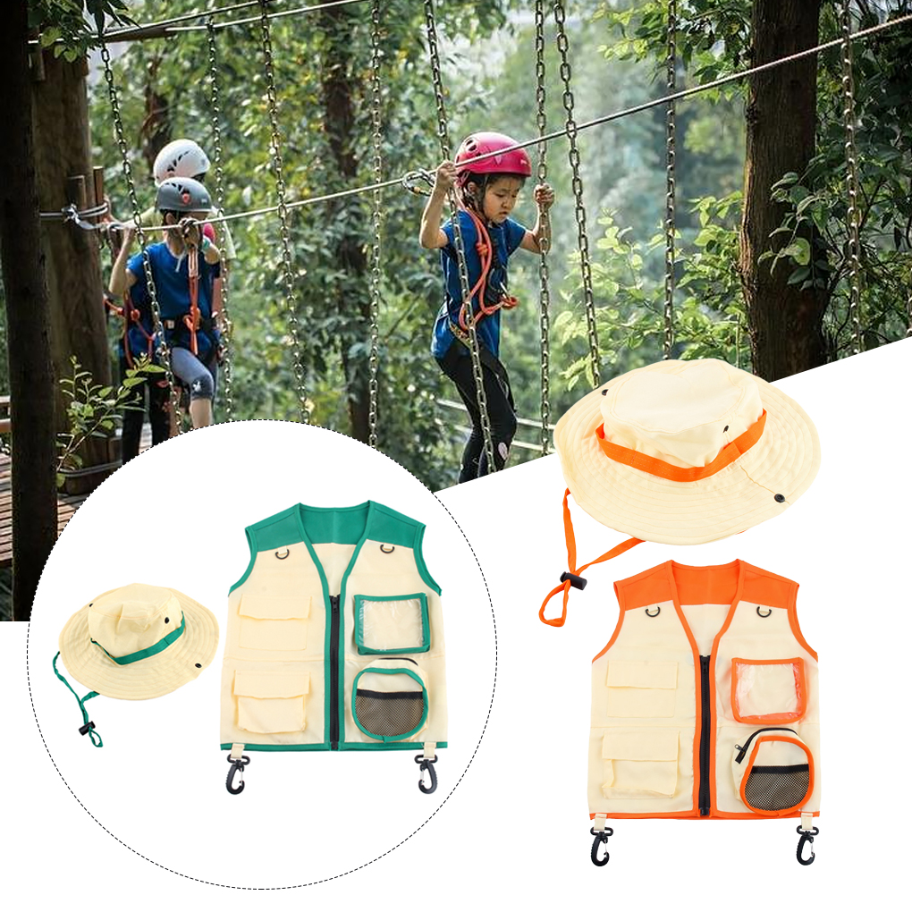 Kids Insect Explorer Vest Hat  - Outdoor Adventure Kit For Kids 리뷰 및 가격