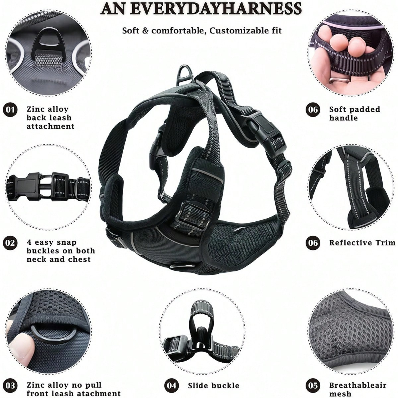 High Reflective Dog Harness Se - Outdoor Adventure Kit 리뷰 및 가격
