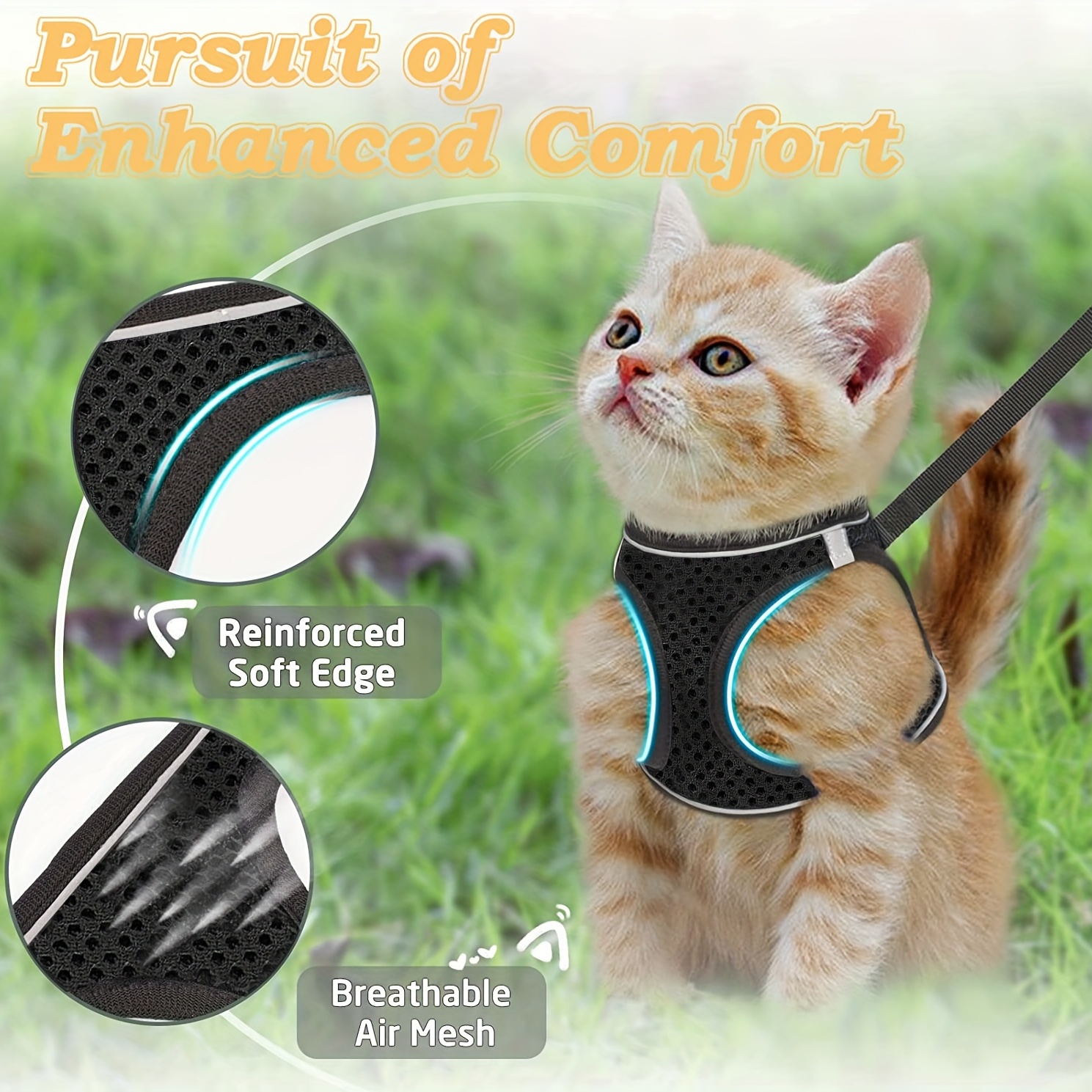 Escape-Proof Cat Harness & Lea - Outdoor Adventure Vest 리뷰 및 가격