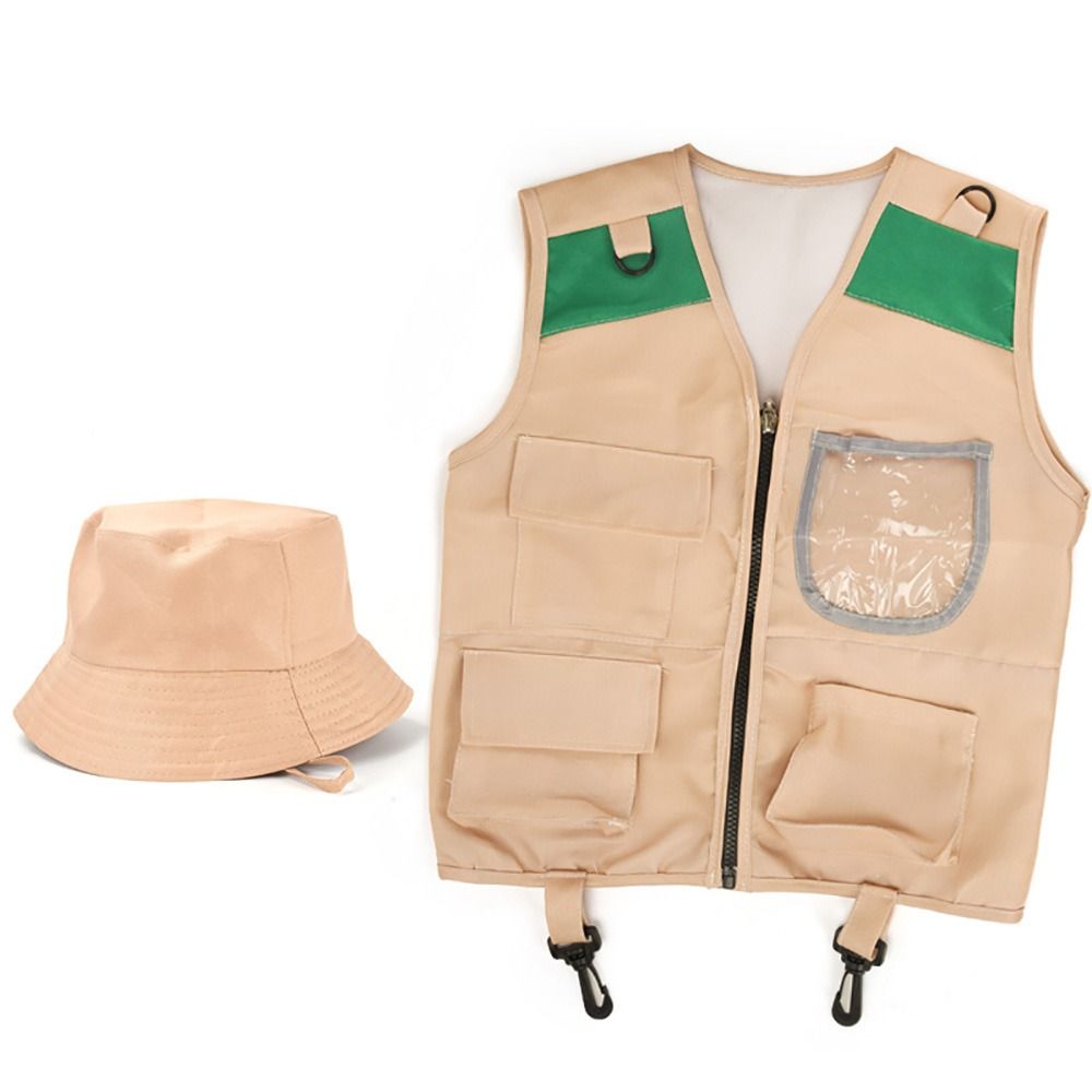Multicolor Explorer Hat Vest C - Outdoor Adventure Kit For Kids 리뷰 및 가격