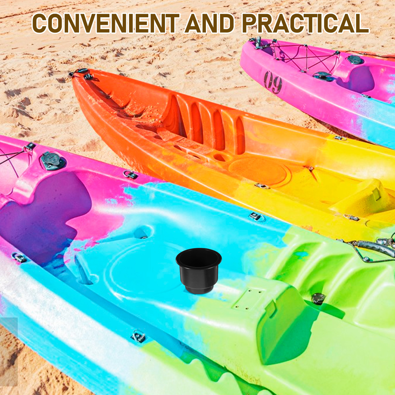 2Pcs Plastic Marine Cup Holder - Outdoor Adventure Kayak 리뷰 및 가격