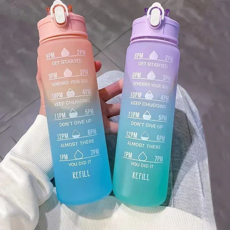 Sports Water Bottle with Time- - Outdoor Adventure And Sports 리뷰 및 가격