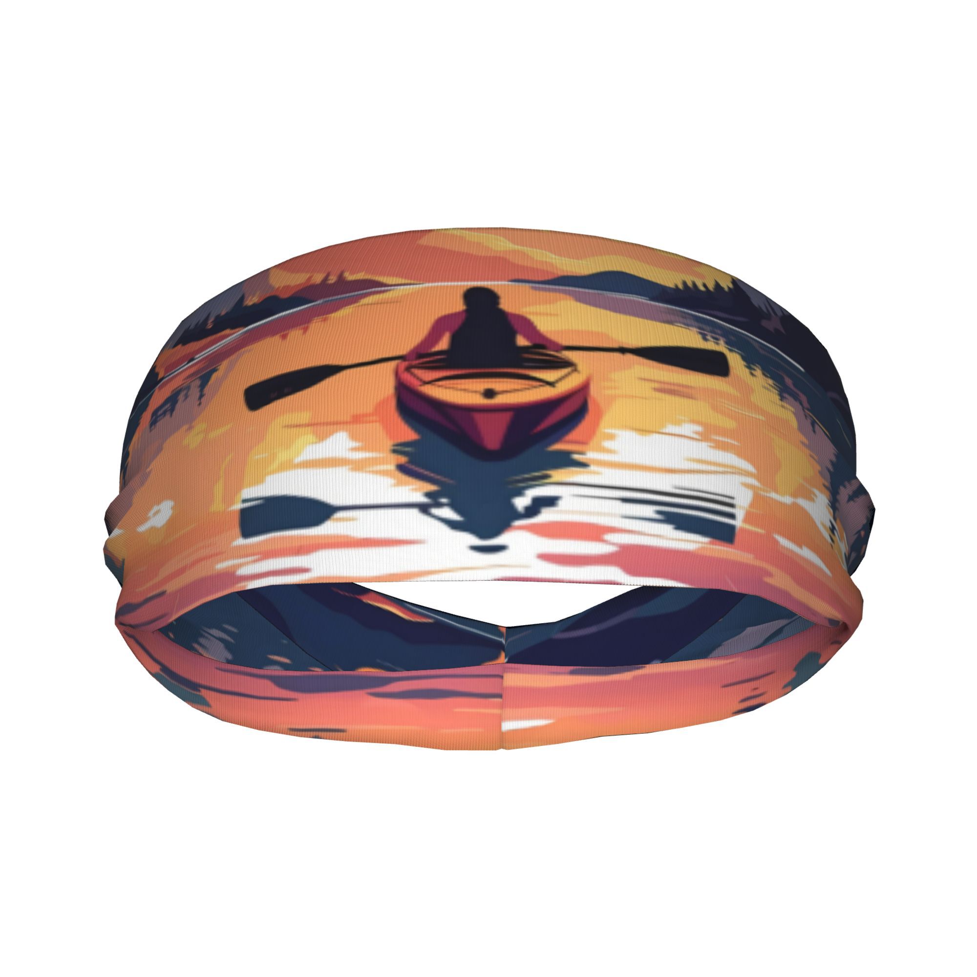 Kayak Sunset Print Headband Wa - Outdoor Adventure Kayak 리뷰 및 가격