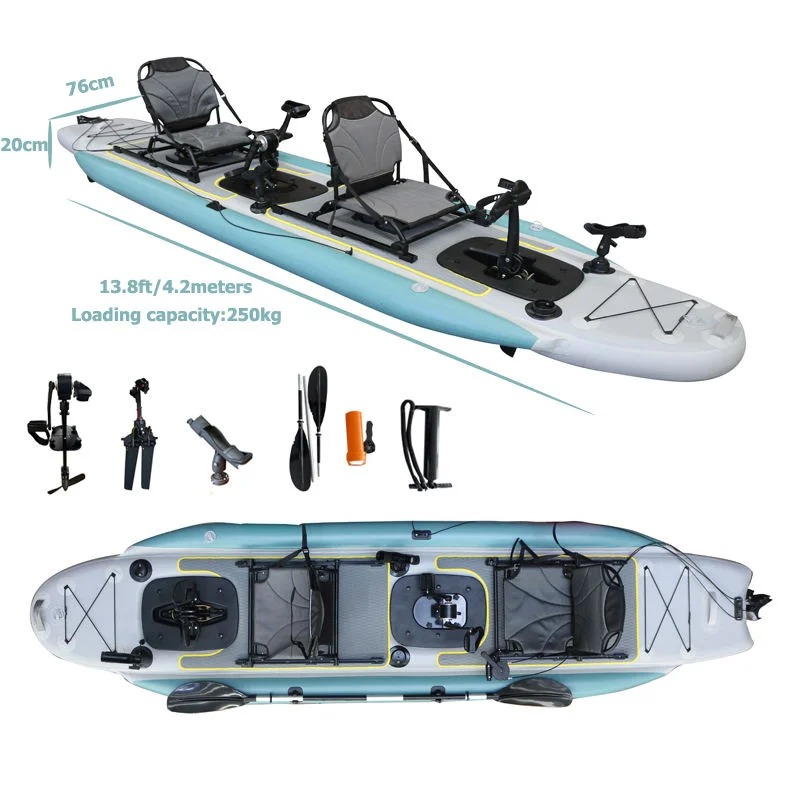 14ft Two-Person Inflatable Ped - Outdoor Adventure Kayak 리뷰 및 가격