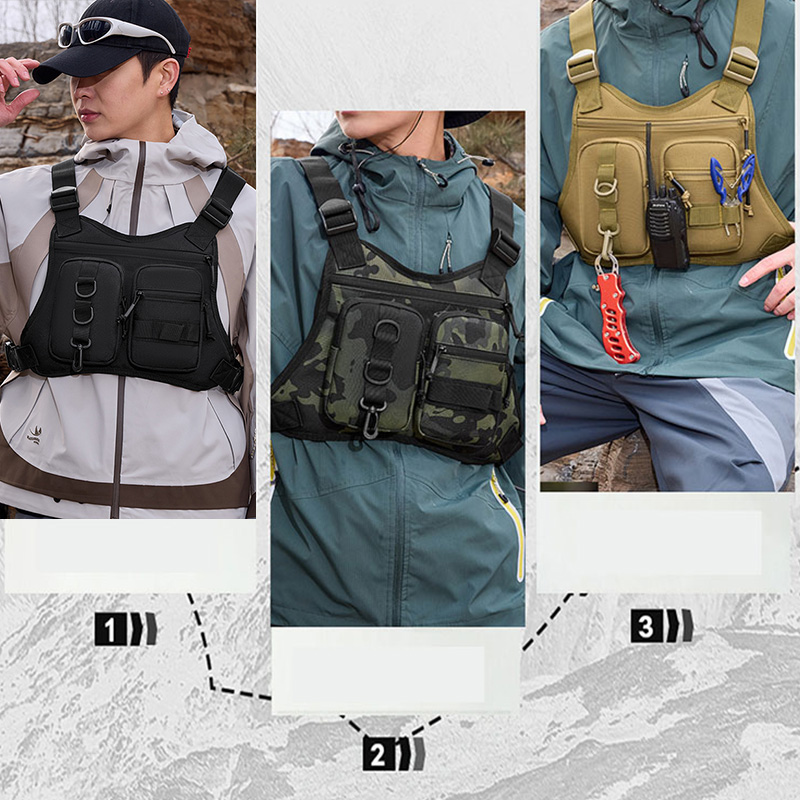 Tactical Molle Front Chest Rig - Outdoor Adventure Vest 리뷰 및 가격