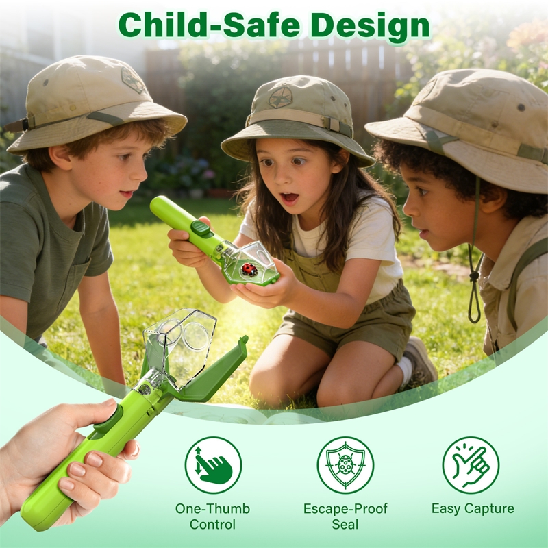 Kids Bug Catcher With 6X Magni - Outdoor Adventure Kit For Kids 리뷰 및 가격