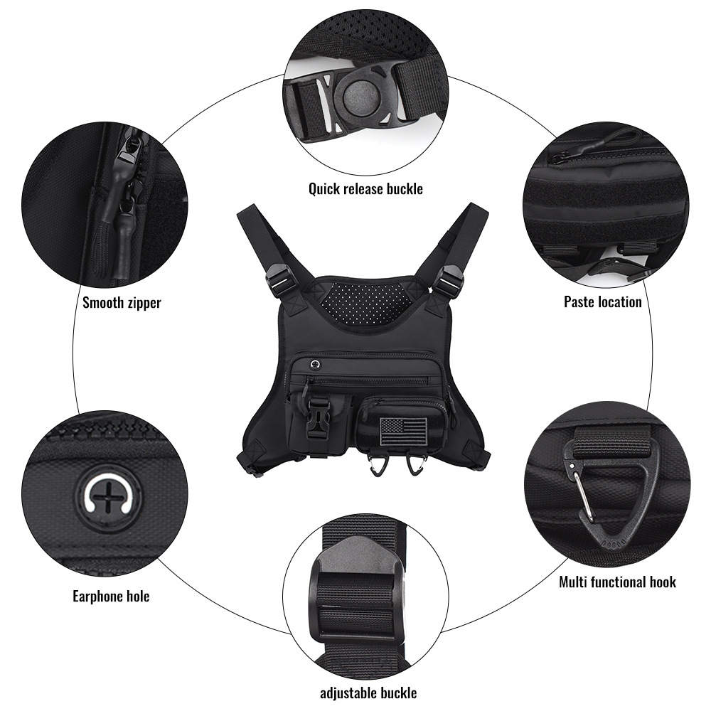 Camping Front Chest Vest  Back - Outdoor Adventure Vest 리뷰 및 가격